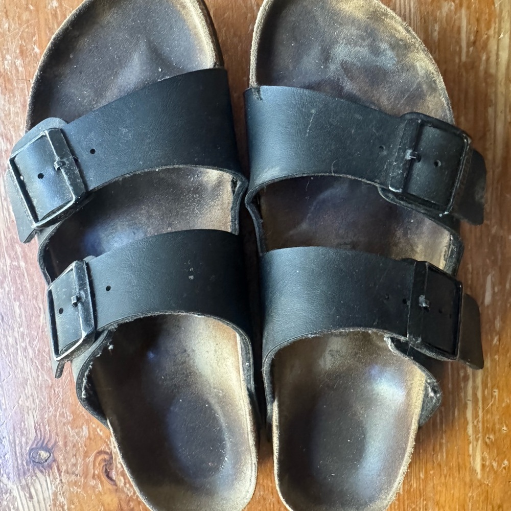 Birkenstock Black Double Strap Sandals